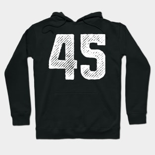 Forty Five 45 Hoodie